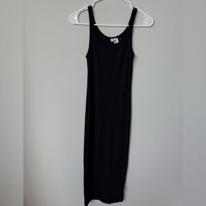 H&M Black Midi Dress